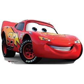 Lightning McQueen (Disney Pixar Movie Cars) Large-Size Standup Poster