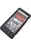 Premium Rubberized Hard Snap-on Case Cover for Motorola Droid X - Black, Ve ....