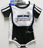 San Jose Earthquakes 3pc creeper set