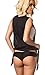 Coqueta Tank Top Open Sexy Halter Knotted W/Side Ties Tunic Sport Shirt Black