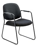 Global(R) Guest Chair, Tacker Fabric, Black