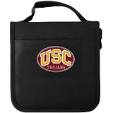 Bergamot USC Trojans CD Case - Holds 16 CD's