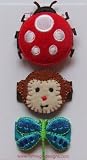 Baby Animals Baby Hair Clip Set