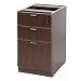 Boss Delubye Pedestal 15-1/2 W by 22 D Full Boby/Boby/File, Mahogany
