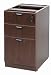 Boss Delubye Pedestal 15-1/2 W by 22 D Full Boby/Boby/File, Mahogany
