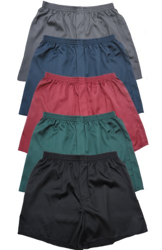 Del Rossa Mens Classic Satin Boxer Shorts Pack Of Desertcart