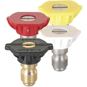 Buy BE Pressure Washer Quick Connect 4.5 GPM nozzles (4) by BE Pressure Supply now!