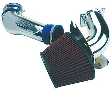 BBK 1713 Chrome Fenderwell Cold Air Induction Intake System with Cast Aluminum Inlet for Ford Mustang Cobra/Bullitt