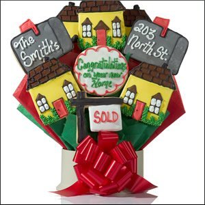 Hearty Housewarming 5 cookies in a mug - Unique Gift Idea