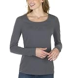 Merona® Scoop Top - Quartz Gray
