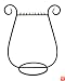 NECKLACE DISPLAY / HOLDER - BLACK ~ 18 HOOKS WILL HOLD TONS OF NECKLACES!!