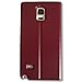 Galaxy Note 4 Case,Window View With Invisible Magnetic Closure Flip Leather Cover Folio Case Stand Card Holder Slot for Samsung Galaxy Note 4 (Plum)