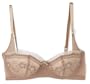 b.tempt'd by Wacoal Women's Coquette Demi Contour Bra #953128,Almondine,38D