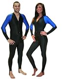 Storm Black/Blue Lycra Dive Skin
