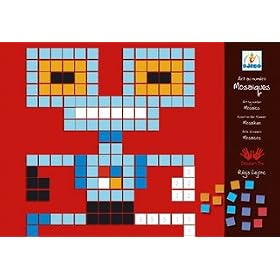 Robot Mosaic Art by Number