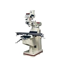 Jet 690117 JTM-1050 230-460-Volt 3 Phase Variable Speed Vertical Milling Machine with Acu-Rite 200M Digital Read Out and Powerfeed (X-Axis)