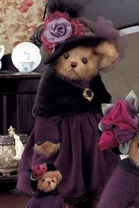 417KWRUY6cL Tasha Teabeary Bearington Bear 14 Victorian Dressed Christmas Teddy Bear Stuffed Animal Gift By Bearingotn Collection