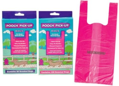 Kyjen Pooch Pick-Up Scented Bags - 100 count - Dog Waste Disposal Bags