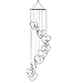 Outdoor Living : Red Carpet Studio 32 Inch  Spiral Wind Chimes w/Heart Chrystals