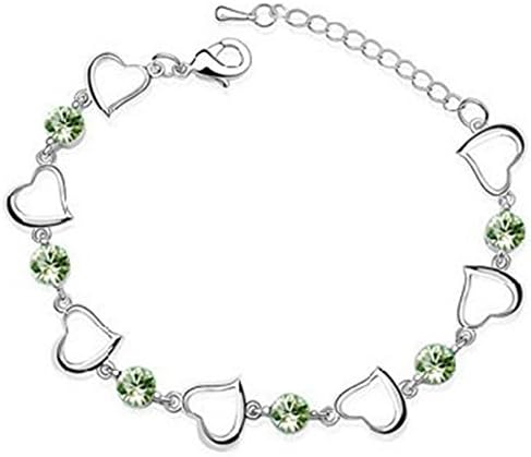 Dating Girl Sweet Heart and Round Crystal Diamond(C1)