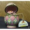 Jim Shore / Heartwood Creek Hinged Egg Box with Flowers: Springtime Surprise
