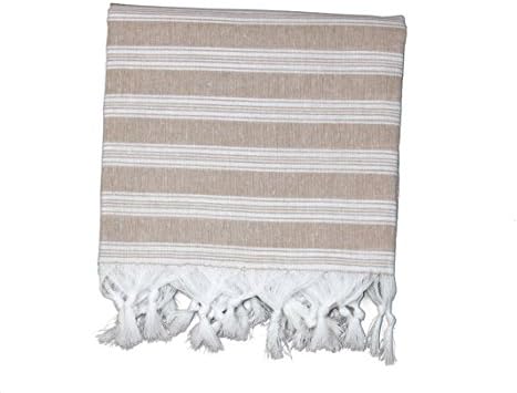 Sol Pestemals, Light Pestemal Turkish Towel for Bath/Beach, 37 x 70 (Espresso)