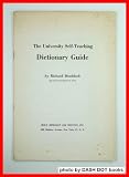 The university self-teaching dictionary guide