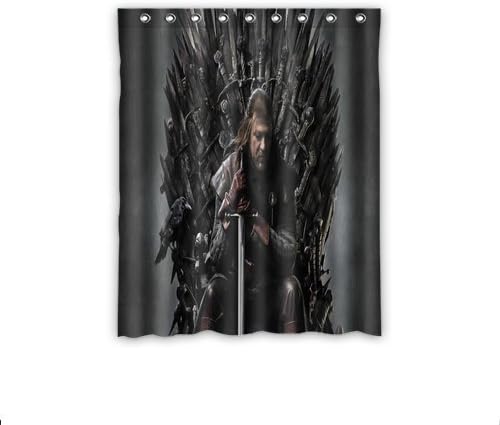 Game Of Thrones Style Living Room Window Curtains Custom Shade Cloth Upscale Bedroom Curtains Solid 52x63 inches