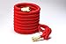 Greenbest 2016 New 50' Expanding Garden Hose, Ultimate, Solid Brass Connector Fittings, Red