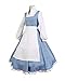 COSSKY® Beauty And The Beast Cosplay Costume Princess Belle Outfit Maid Dress
