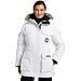 Canada Goose Women's Expedition Parka,White,Medium