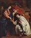 Anthony van Dyck (Vision of the sel Hermann Joseph) Art Poster Print - 11