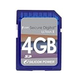 Silicon Power Secure Digital 80X Hi-Speed Memory Card - 512MB / 1GB / 4GB Models: Silicon Power Secure Digital 80X (Hi-Speed) 4GB Memory Card SP004GBSDC080V10 Model SP004GBSDC080V10