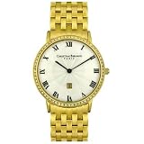 Christian Bernard Mens Gold Plated Watch by Christian Bernard
