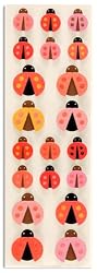 Martha Stewart Crafts Pink-Red Ladybug Stickers By The Package