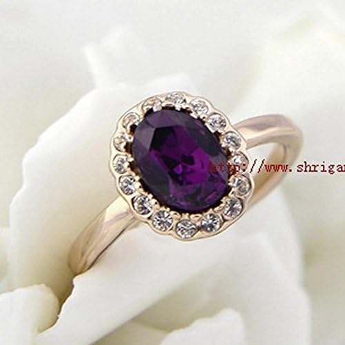 USMONON Fashion best gifts Richland crystal rings jewelry alloy plating licensed jewellery