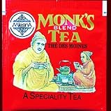 Mlesna Brand Monks Blend Flavored Tea Gourmet Individually Wrapped Tea Bags (Pack of 25 Bags)