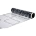 Plasticover Automotive Carpet Polyethylene Film, Adhesive-Backed, Blue
