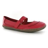Hush Puppies Emin Red Leather Womens Shoes