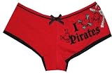 The Pirates of the Caribbean Red Panty for women