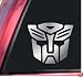 Transformers Autobot Vinyl Decal Sticker - Shiny Chrome
