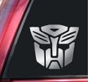 Transformers Autobot Vinyl Decal Sticker - Shiny Chrome
