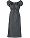 Poplin peasant dress