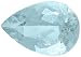 Jewelry : 13x9mm Pear Cut Aquamarine Loose Gemstone