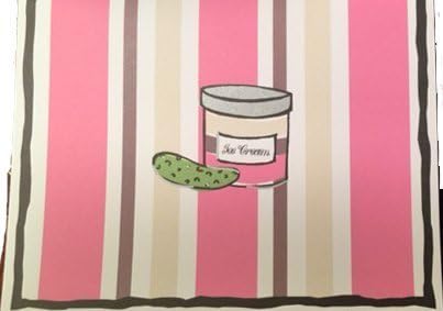 Inviting Company Pickles and Ice Cream Blank Notecards by Inviting Company