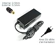 AC Adaptateur secteur pour Toshiba Satellite L300 L300D L450 L450D L500 L500D L505 L550 (tous les mod�les) chargeur ordinateur portable, adaptateur, alimentation (avec garantie 12 mois et c�ble d'alimentation europ�en "Laptop Power (TM)" de marque)