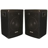 Pair of 10 � PA DJ Pro Audio Band Speakers 200 Watts - Use as a ...