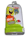 Sponge Bob Square Pants by Fruit of the Loom - Toddler Boys 3 Pack Briefs, Multi Colored