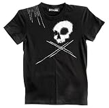 Single Skull Applique Women's T-shirt
