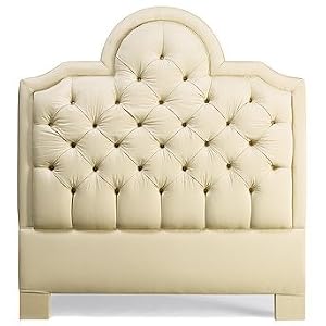Majestic Upholstered Headboard - Linen, Queen - Frontgate
